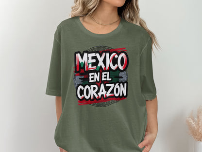 Mexico En El Corazon Graphic T-Shirt product type
