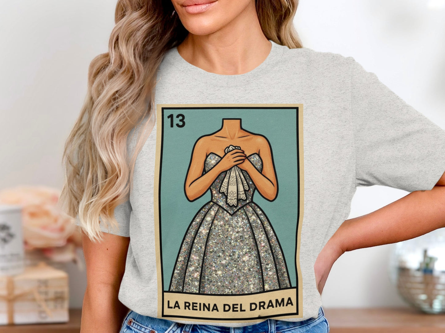 La Reina Del Drama Graphic Tee Casual Wear product
