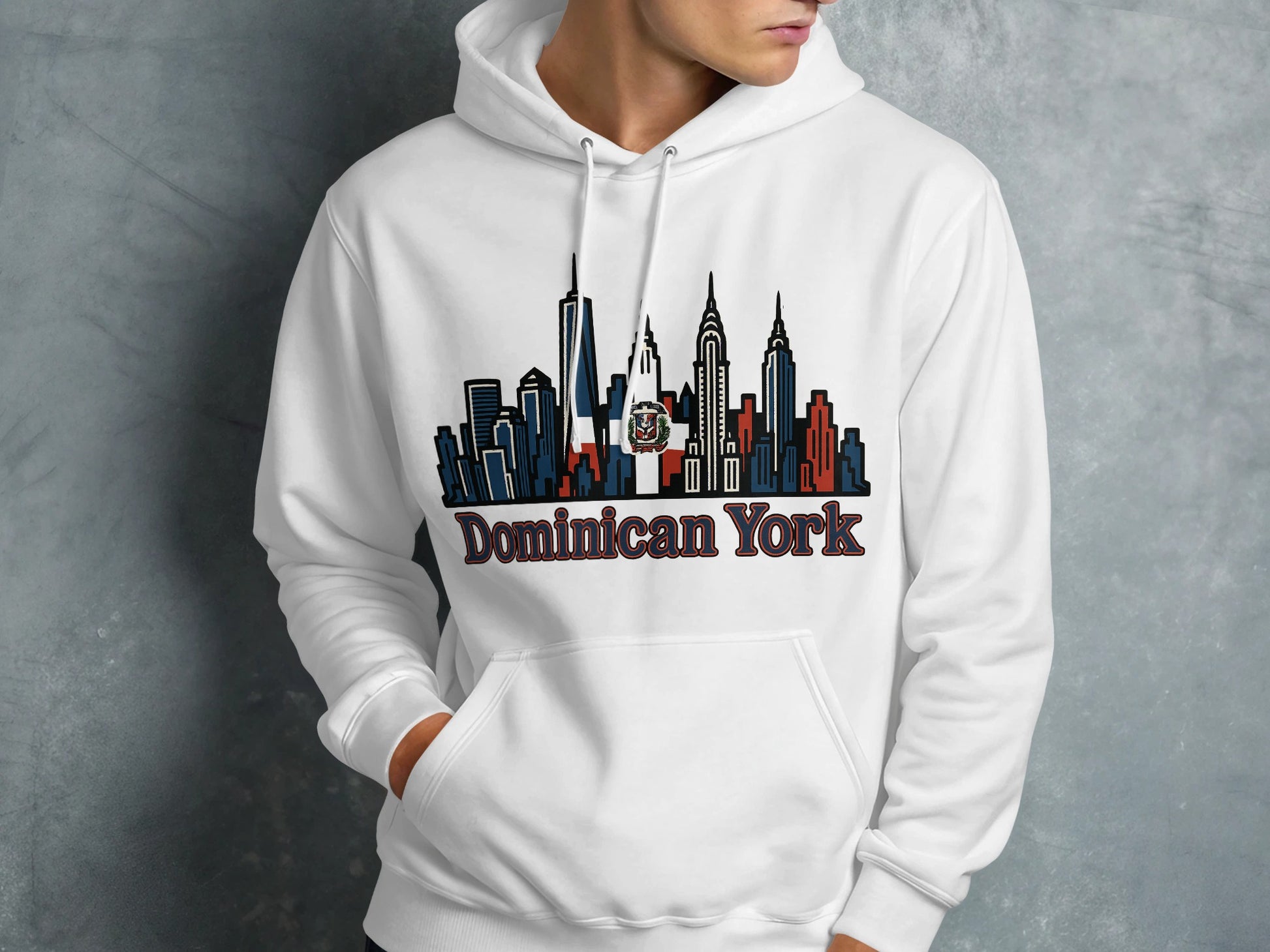 Dominican York City Skyline Hoodie product type