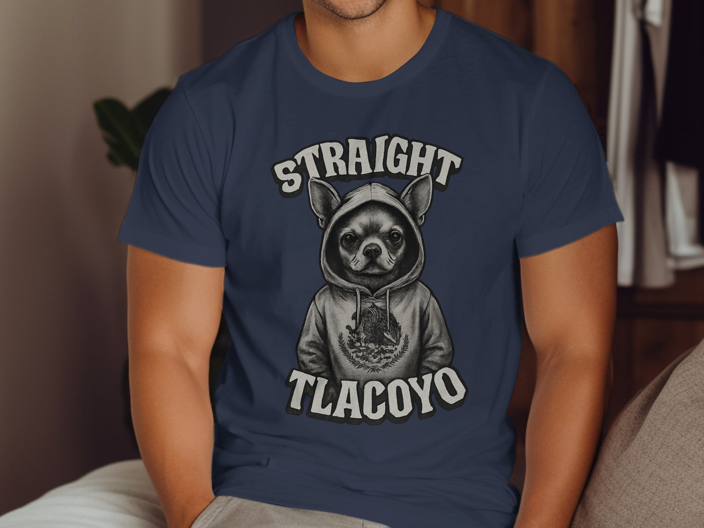 Straight Tlacoyo Funny Dog Hoodie Graphic T-Shirt product
