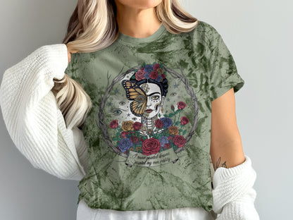 Unique Artistic Painted Dreams and Reality T-Shirt