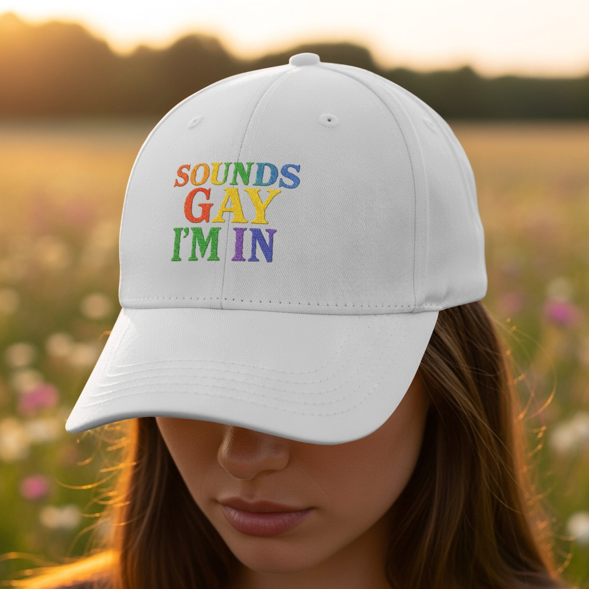 Sounds Gay I'm In Colorful Statement Cap product