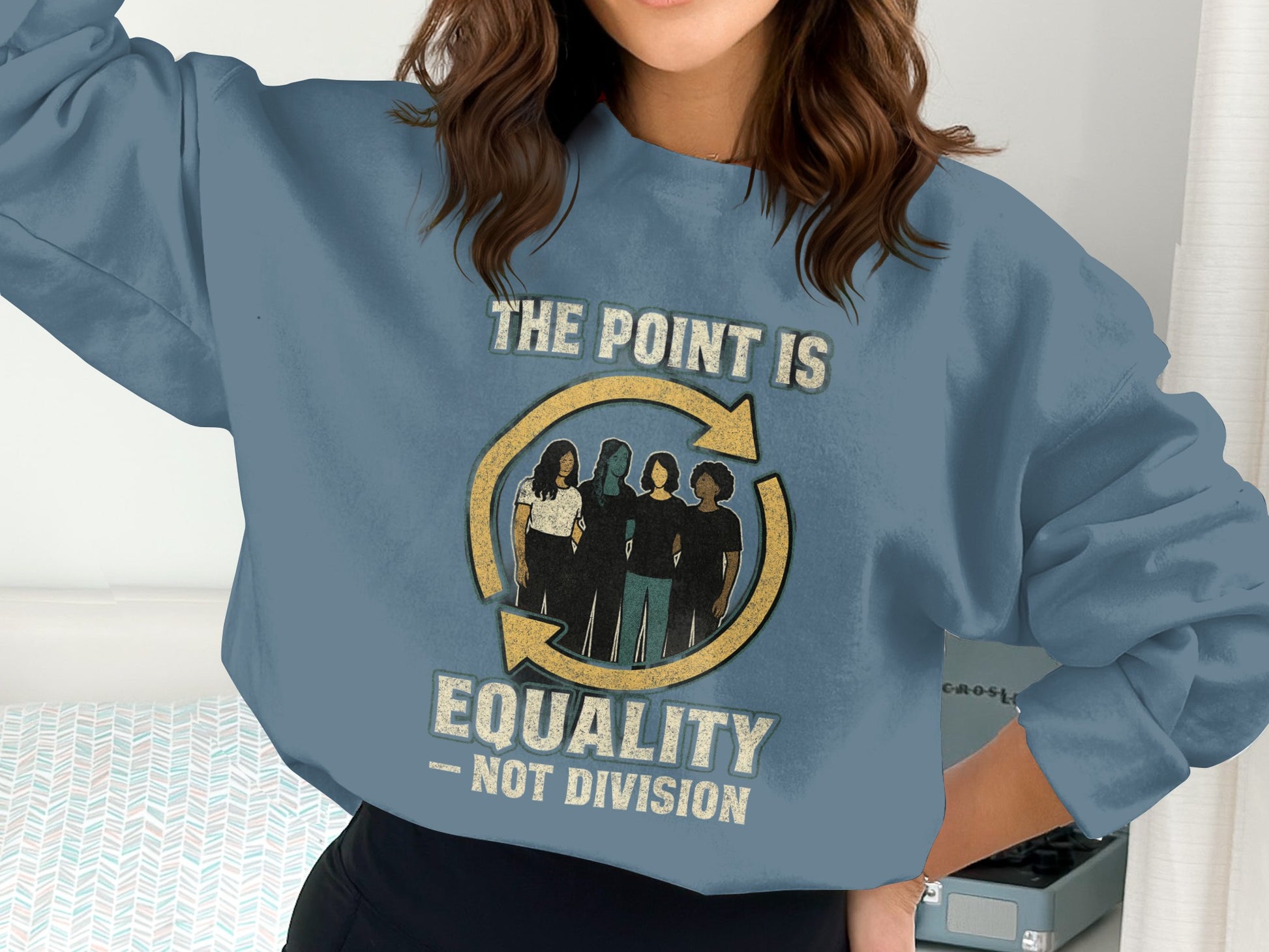 Equality Not Division Graphic Sweatshirt product