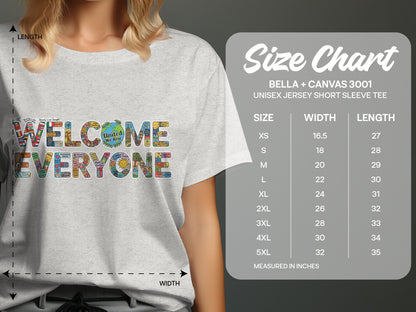Welcome Everyone Short Sleeve Tee Shirt