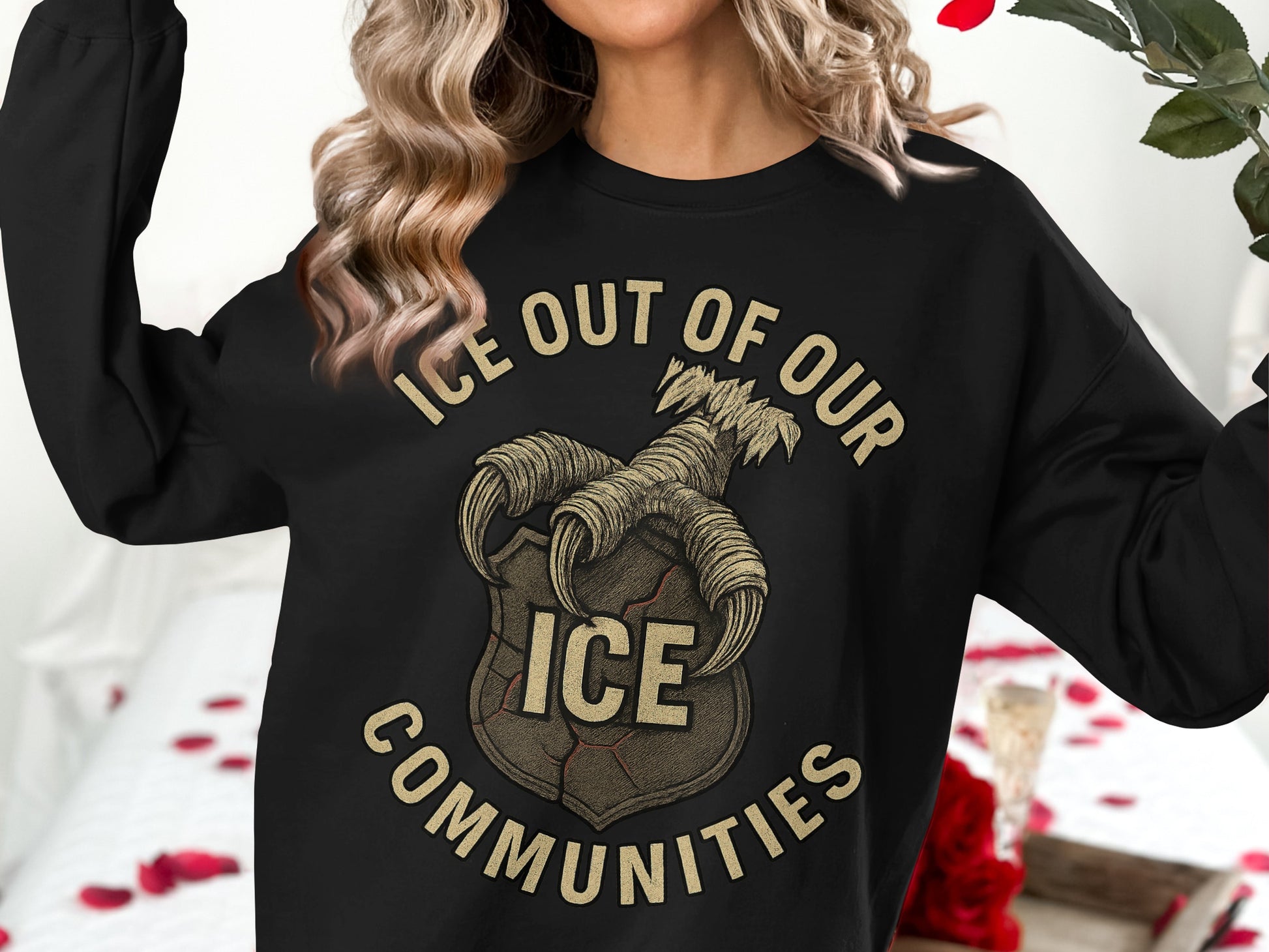 Ice Out of Our Communities Graphic Sweatshirt Product