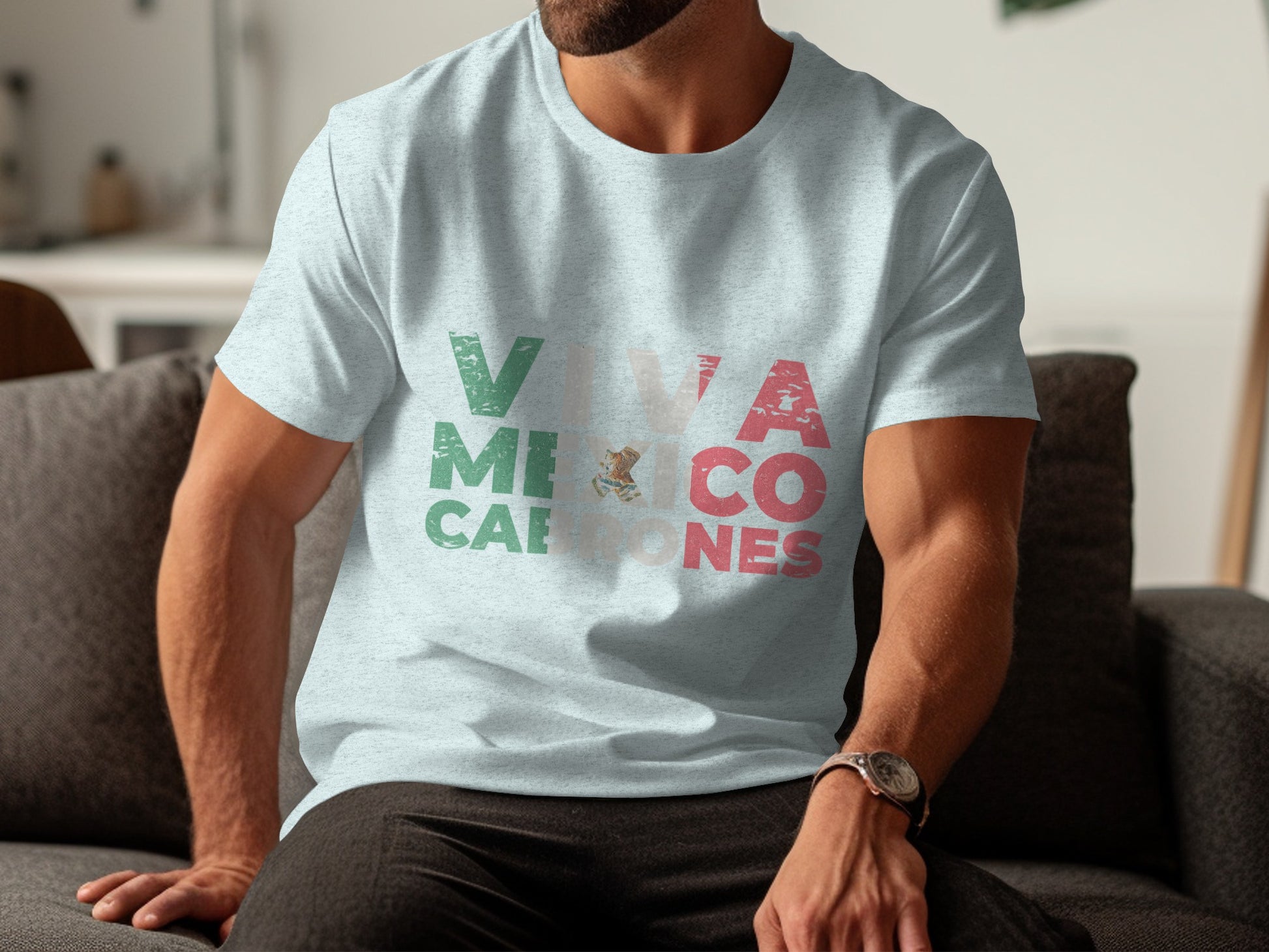 Viva Mexico Cabrones Graphic T-Shirt product