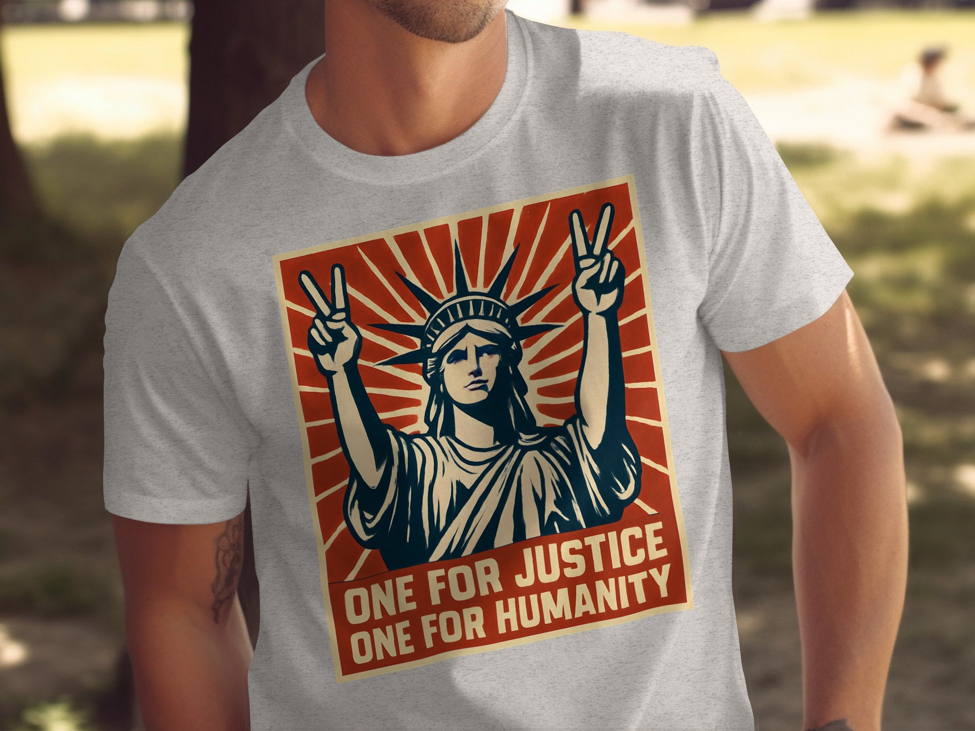 One for Justice One for Humanity T-shirt
