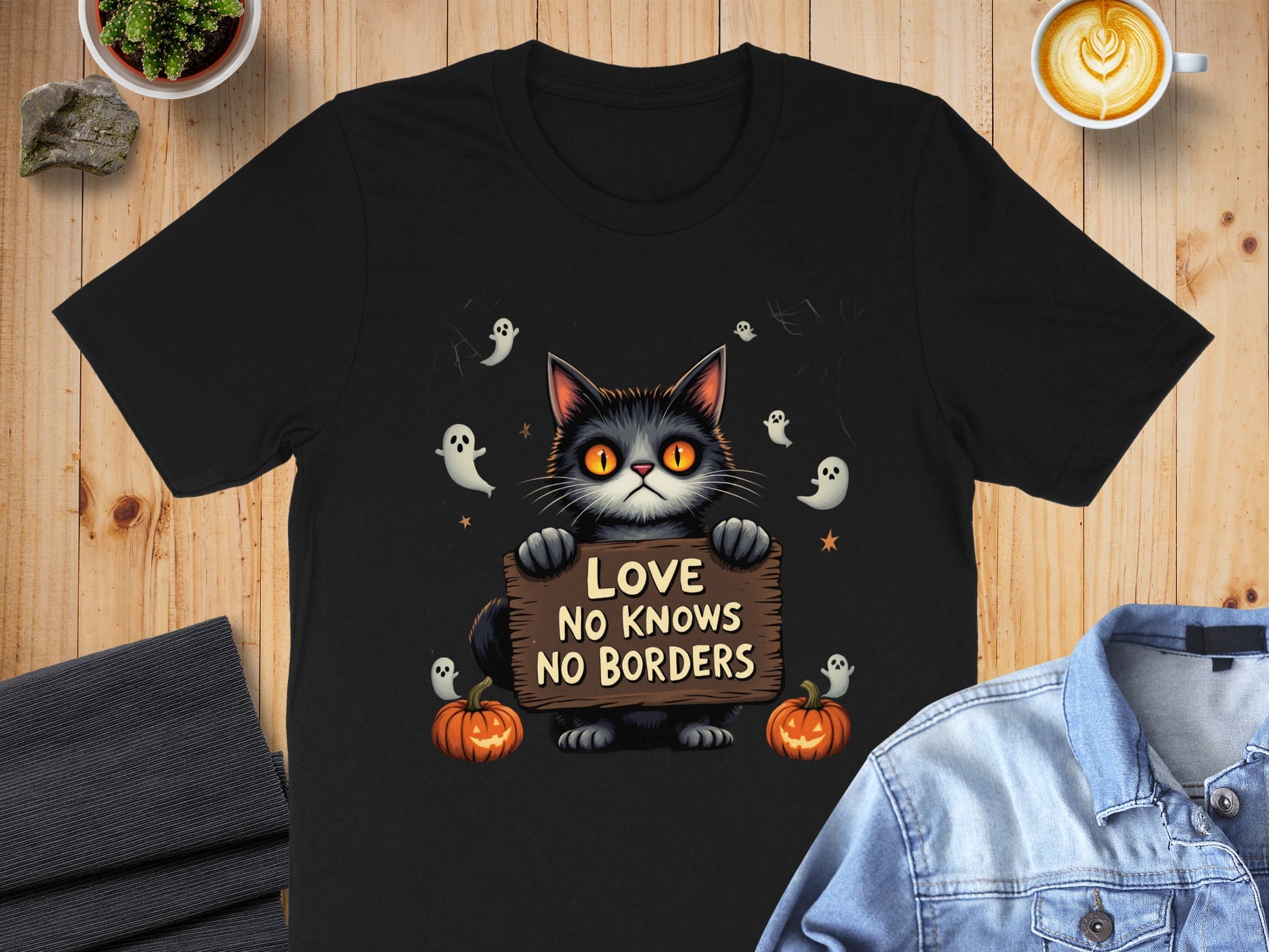 Love No Knows No Borders Halloween T-shirt product