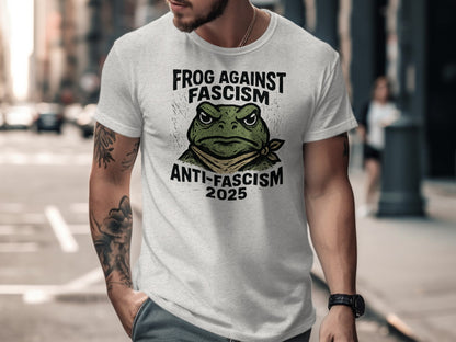 Frog Against Fascism Anti-Fascism 2025 shirt