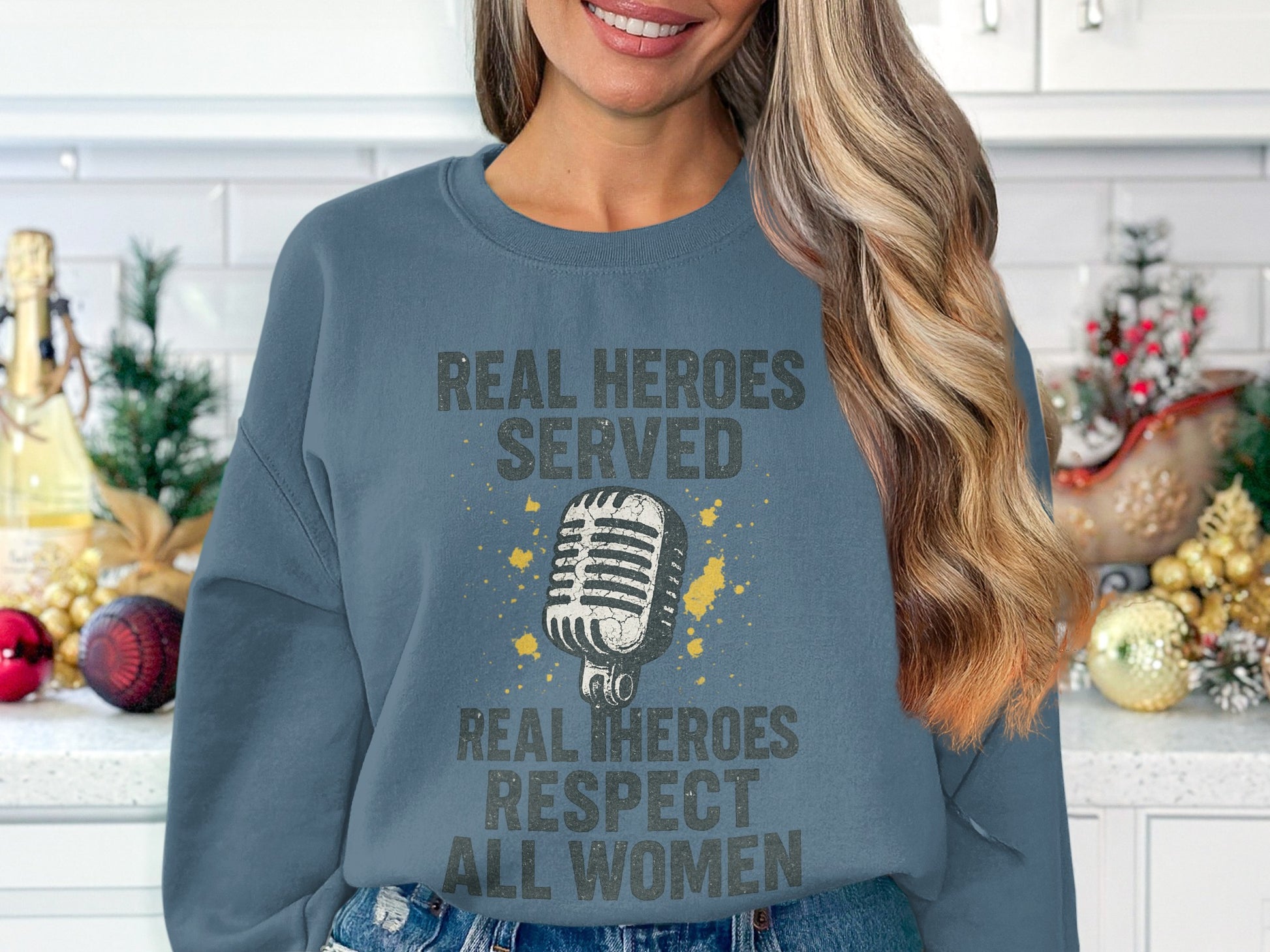 Real Heroes Served Real Heroes Respect All Women product