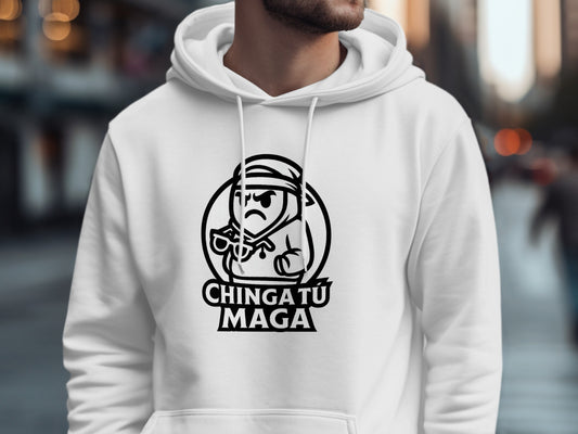Chinga Tu Maga Graphic Printed Hoodie product