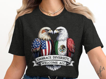 Embrace Diversity Welcome All Graphic T-shirt product type