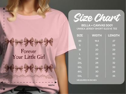 Forever Your Little Girl Jersey Short Sleeve Tee product type
