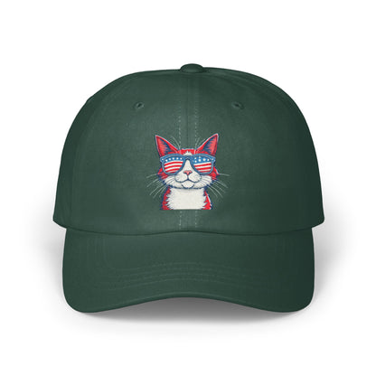 Cool Cat with Sunglasses Embroidery Design Hat product