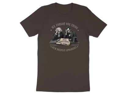 Founders' Oversight: No Felons T-Shirt