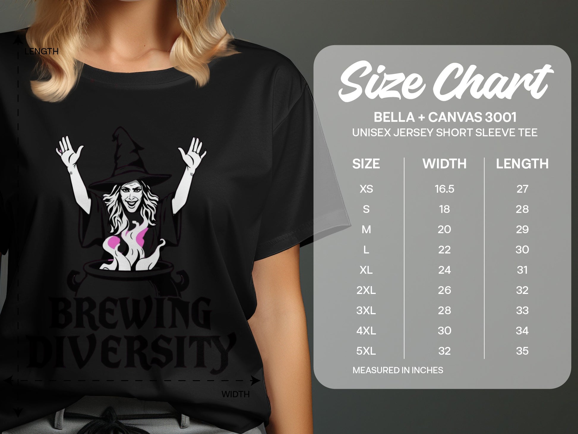 Brewing Diversity Witch Short Sleeve T-Shirt product