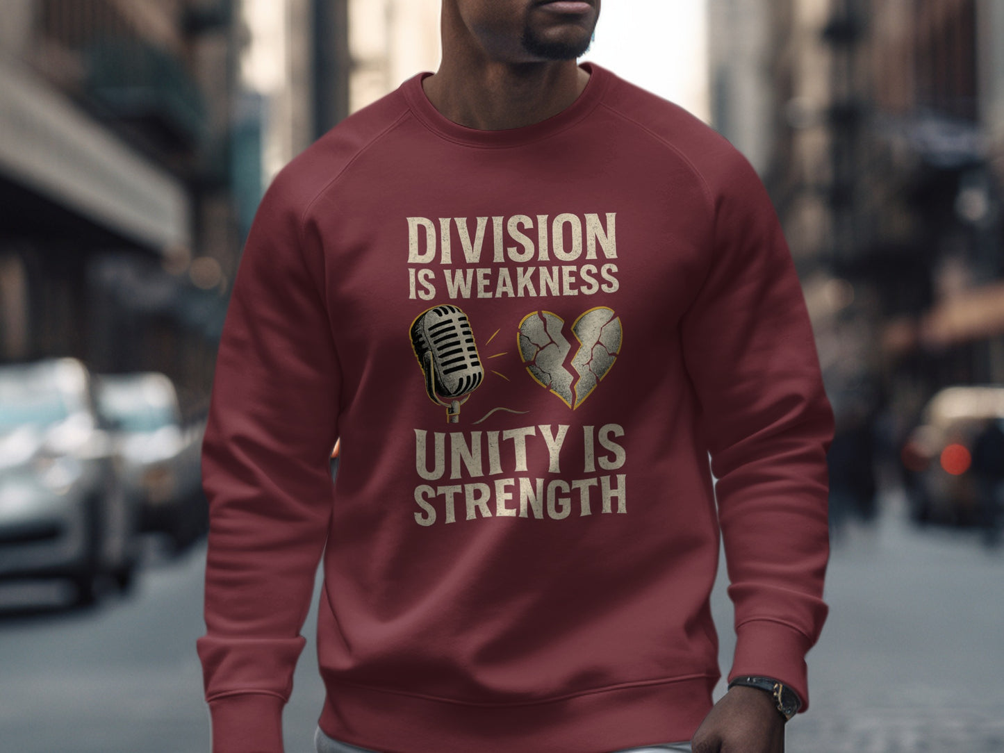 Division Is Weakness Unity Is Strength sweatshirt product