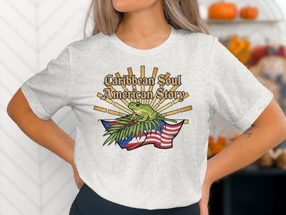 Caribbean Soul American Story T-Shirt