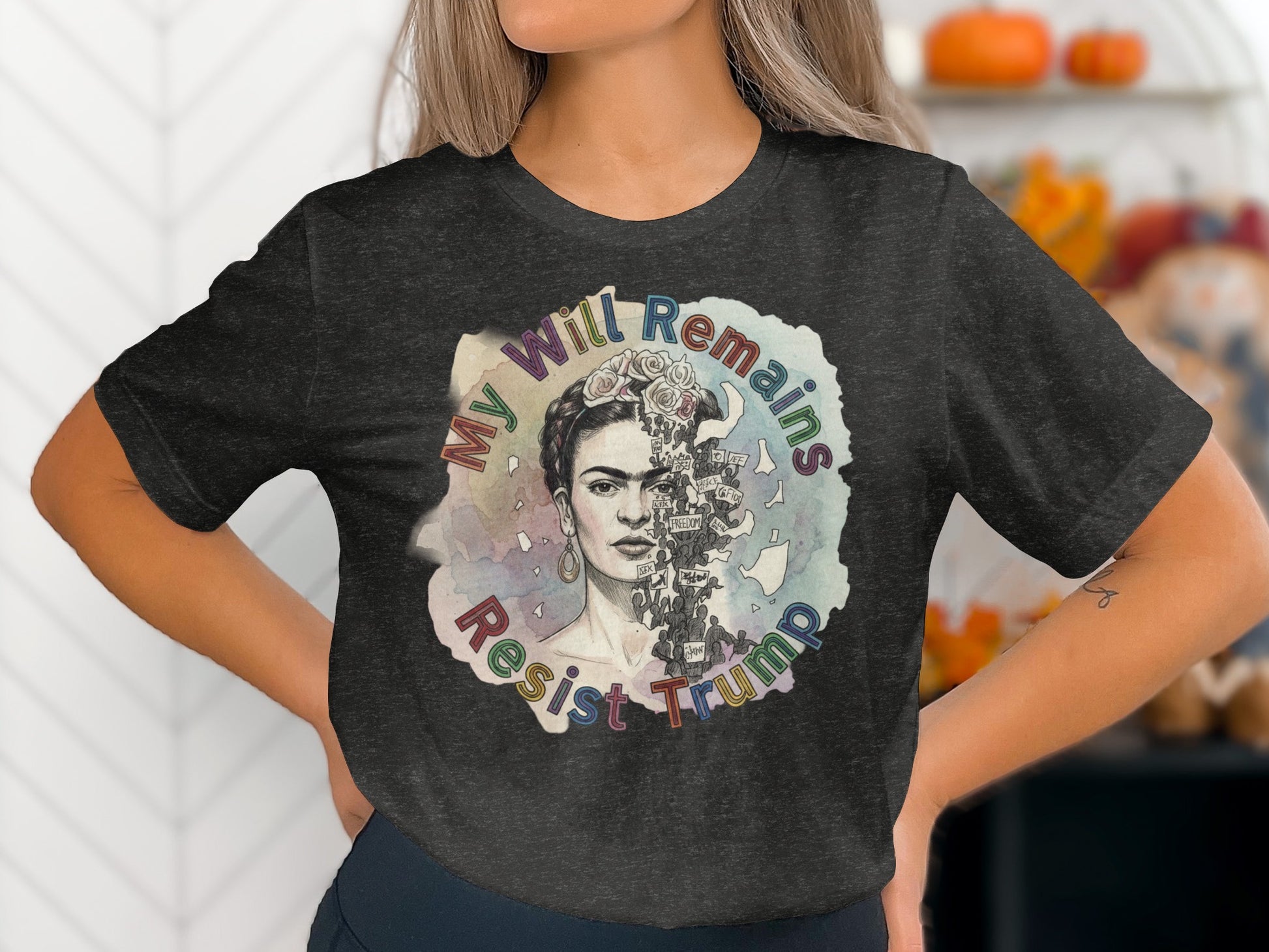 My Will Remains Resist Triumph T-shirt product