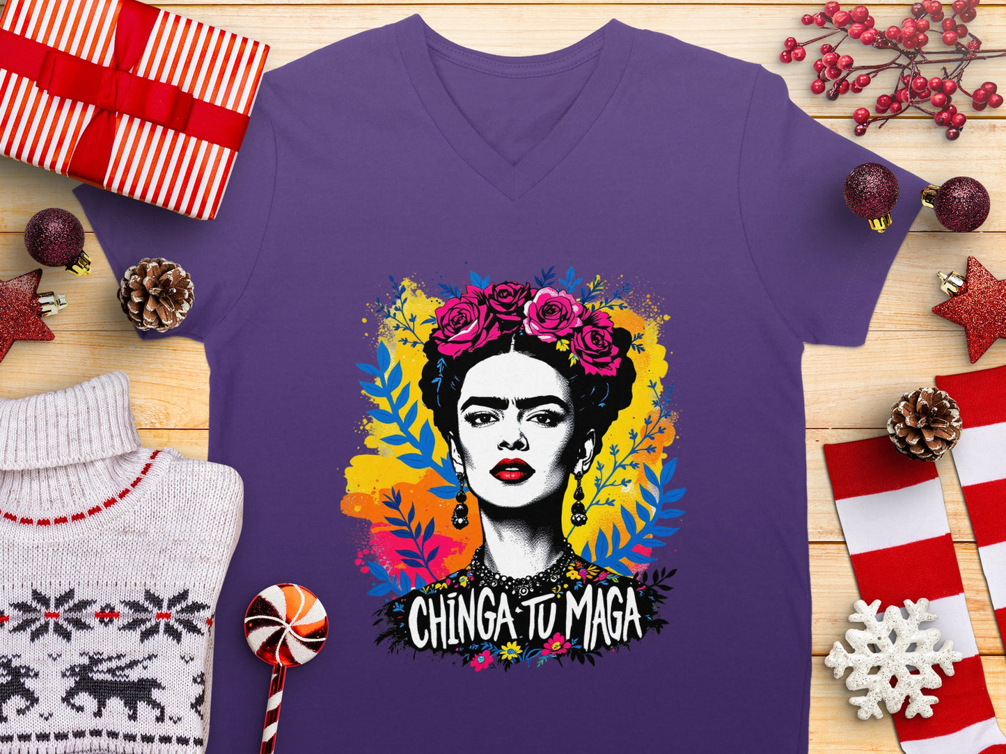 Chinga Tu Maga Graphic Tee for Bold Fashion Statements