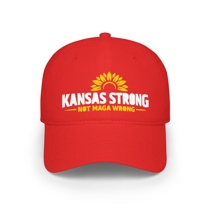 Kansas Strong Not MAGA Wrong Red Hat