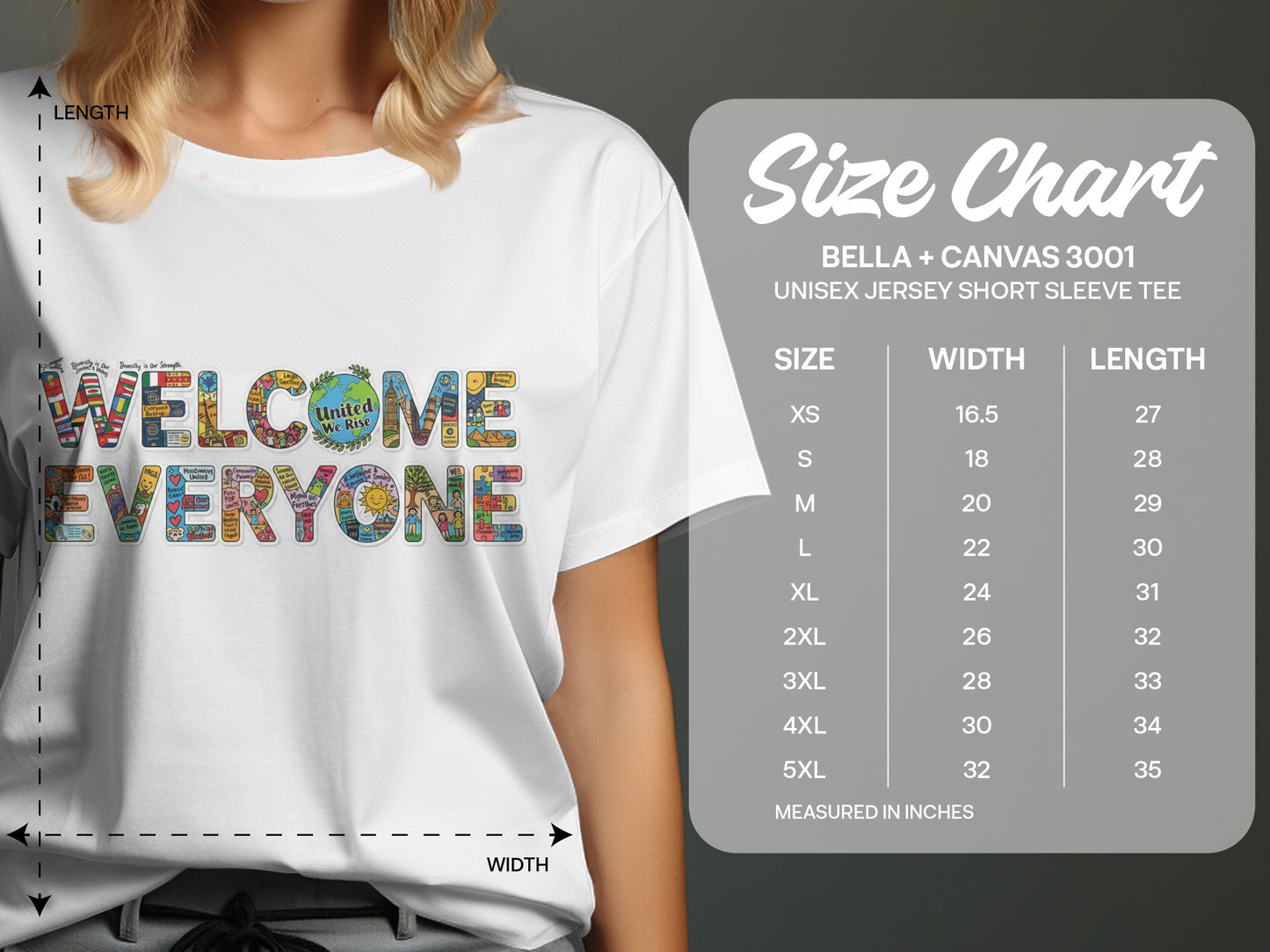 Welcome Everyone Graphic Tee Unisex Shirt