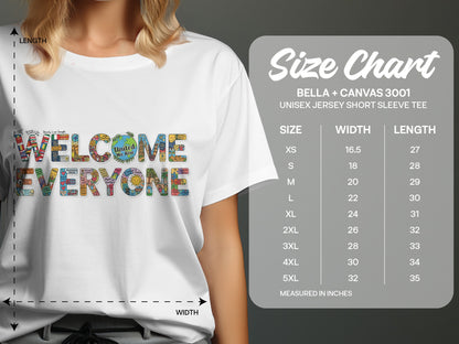 Welcome Everyone Graphic Tee Unisex Shirt