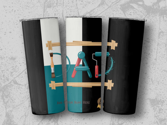 Personalized Art Tools Themed Tumbler product