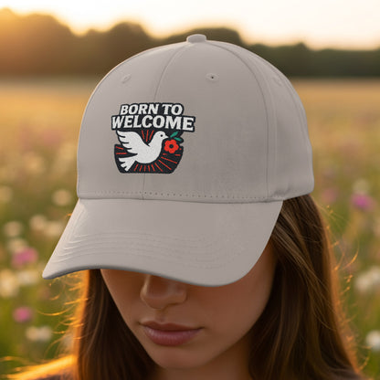 Born To Welcome Embroidered Graphic Cap product type