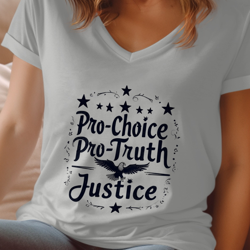 Pro-Choice Pro-Truth Justice Statement Shirt product type
