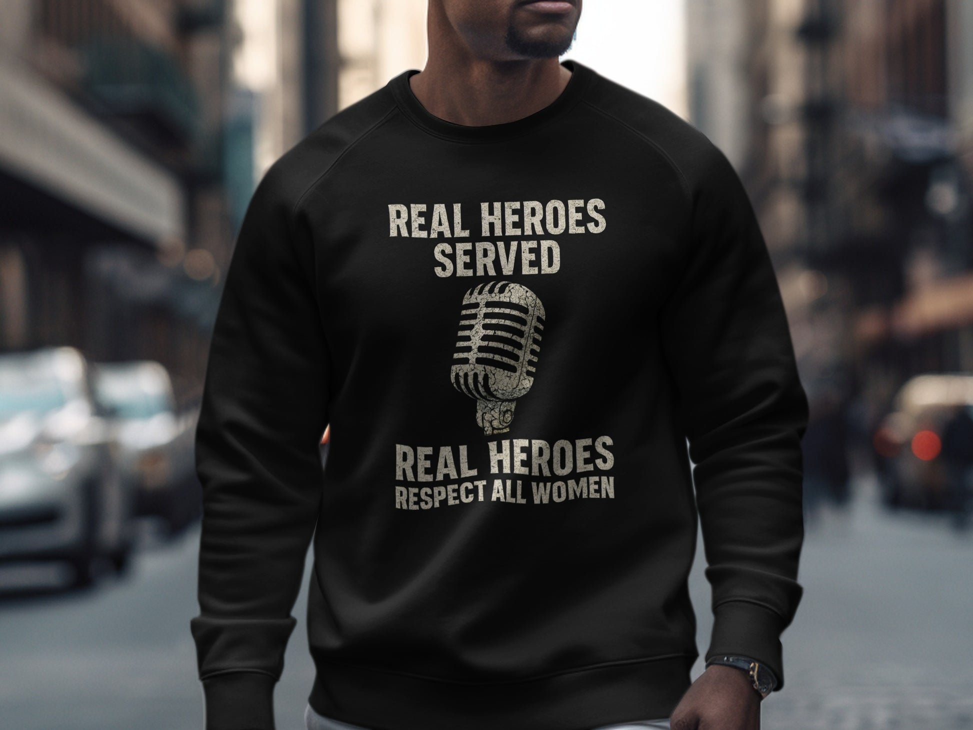 Real Heroes Served Real Heroes Respect All Women product