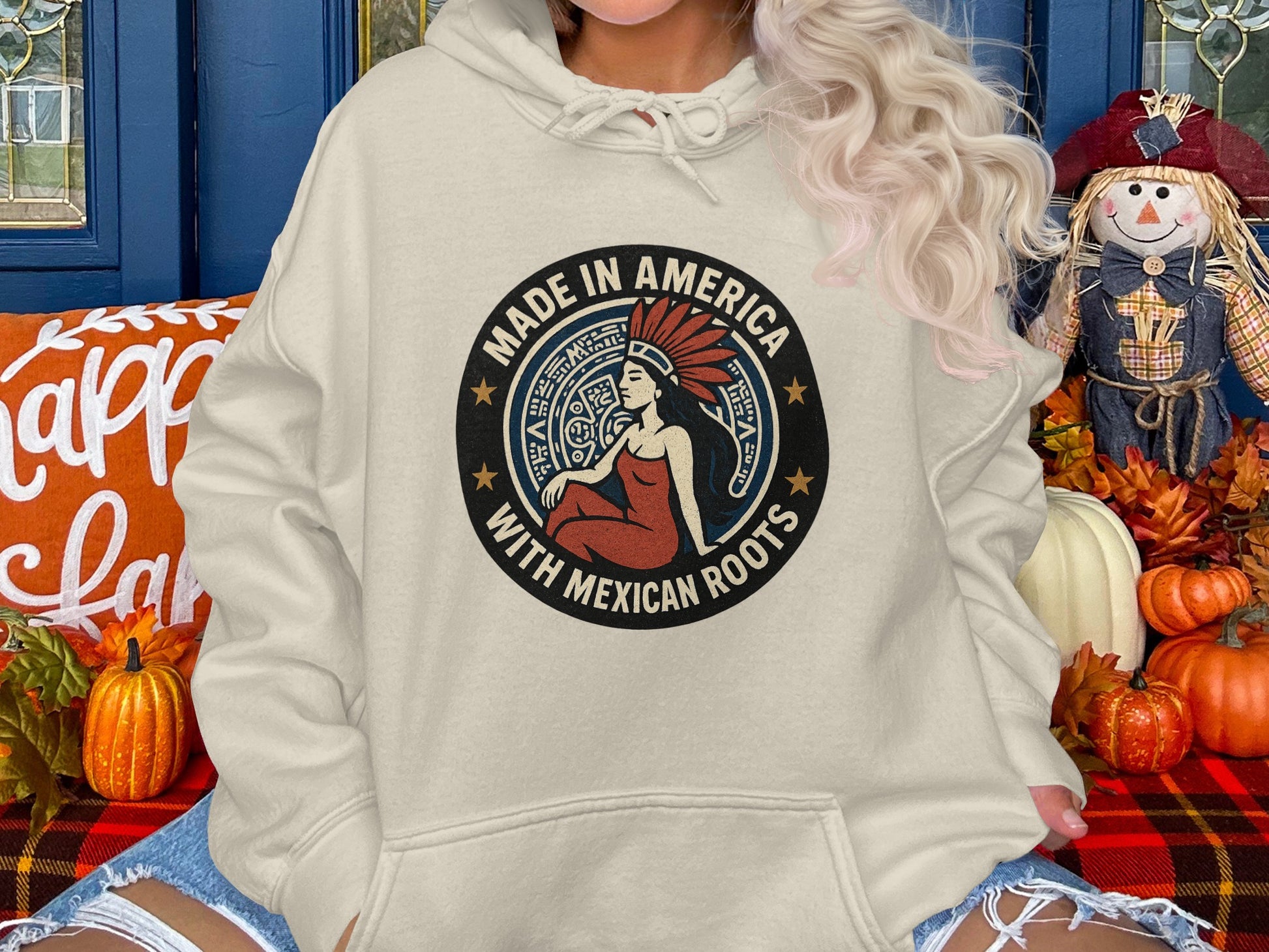Made in America with Mexican Roots hoodie product