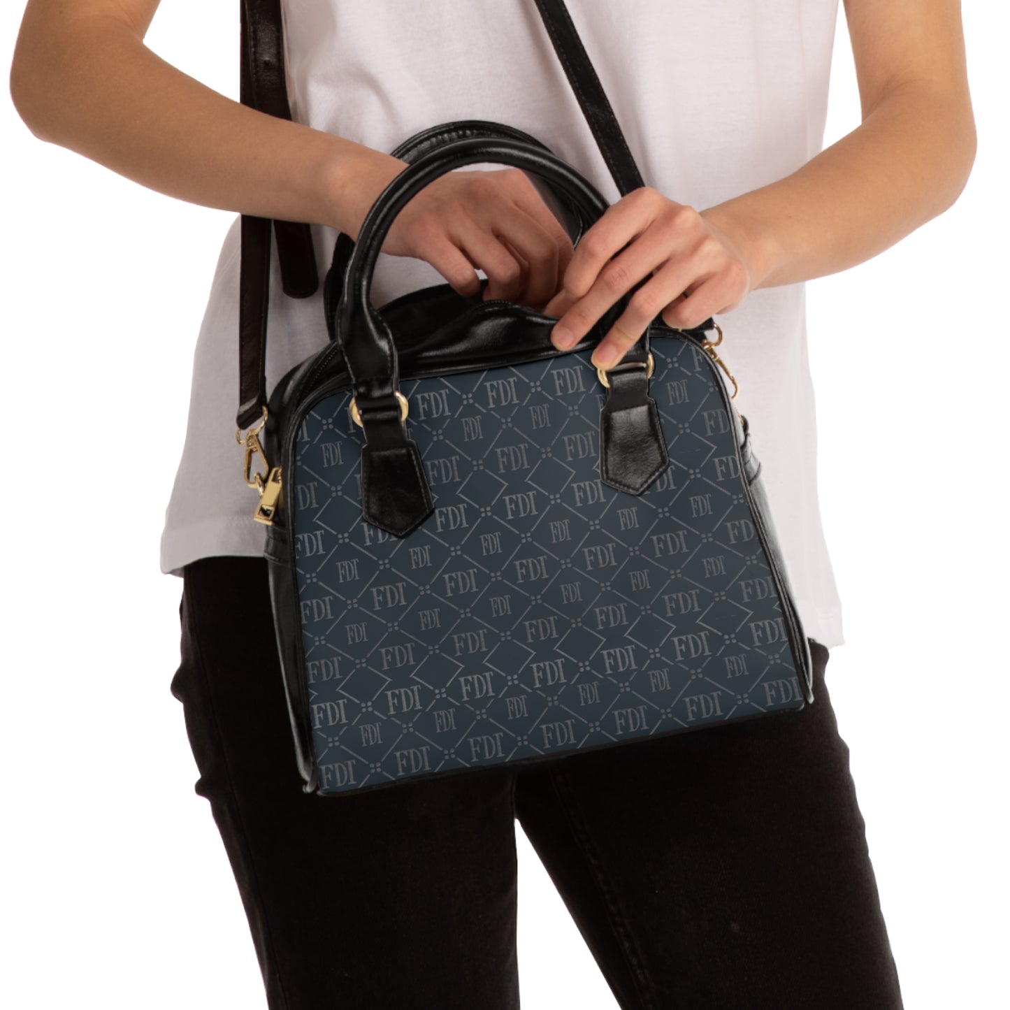 FDT Purse Woke Anti Trump Liberal Purse |Monogram Shoulder Handbag — Elegant Patterned Satchel Purse