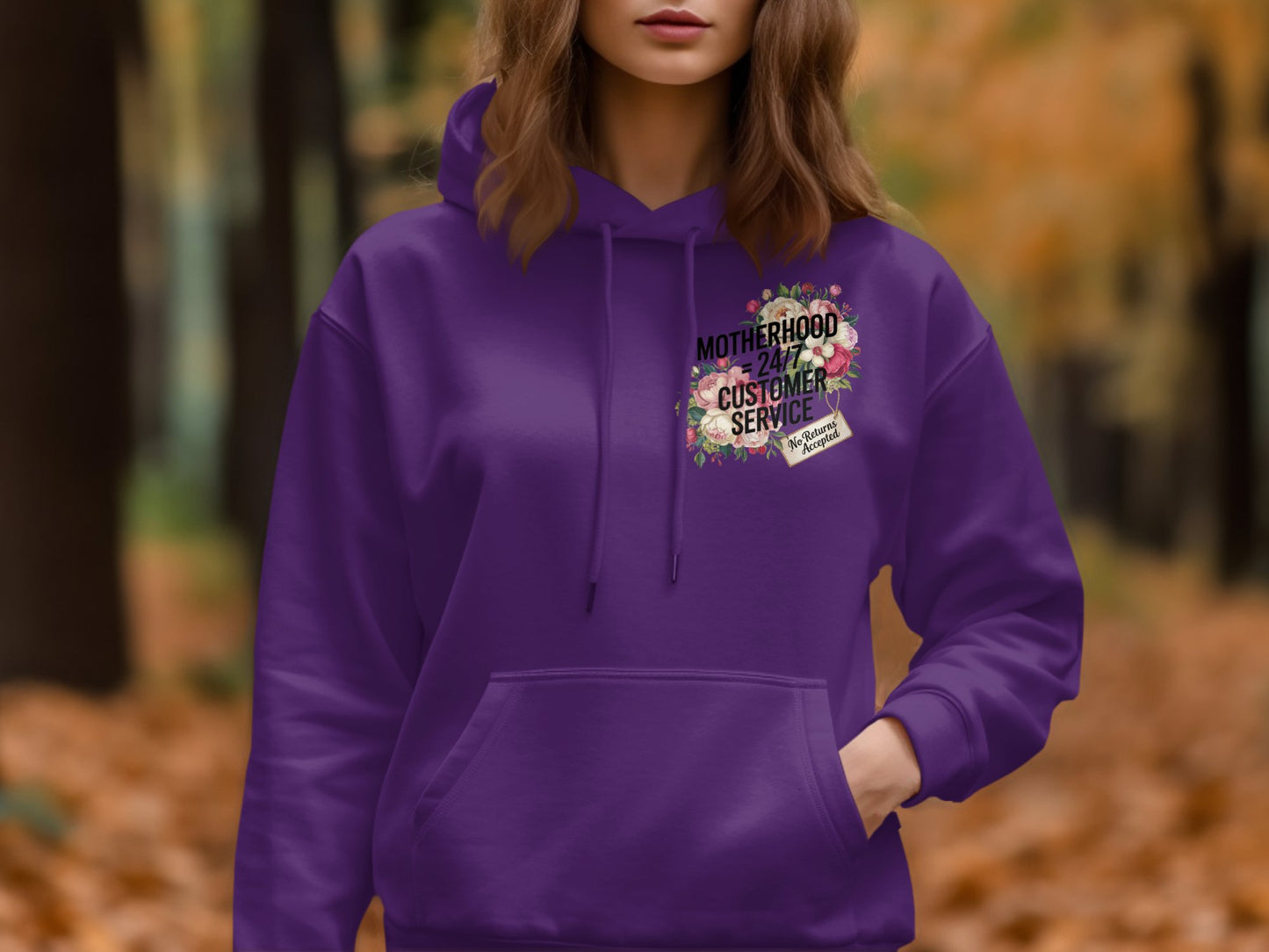 Motherhood 24 7 Customer Service Comfort Hoodie product type