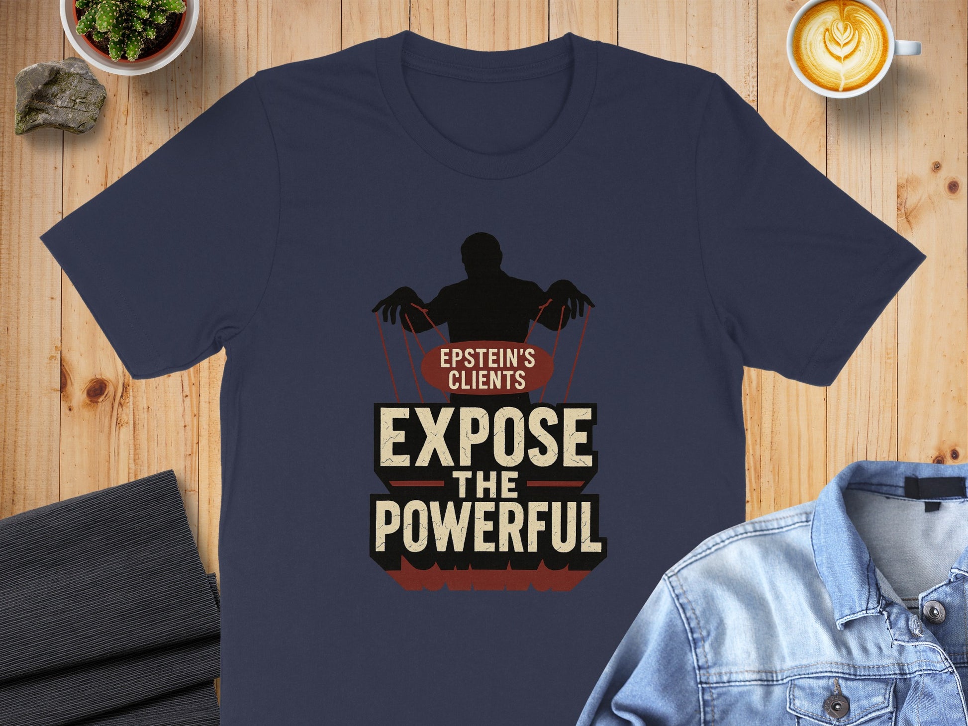 Epstein's Clients Expose The Powerful T-shirt product