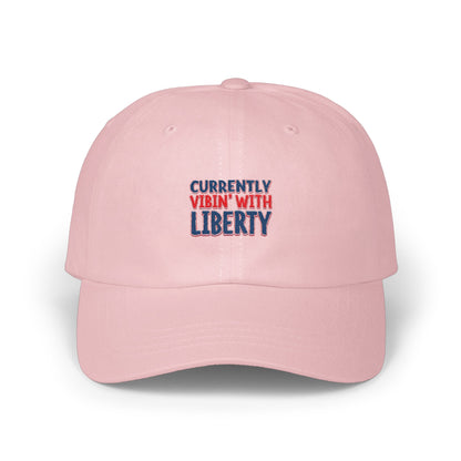 Currently Vibin' With Liberty Embroidered Cap product
