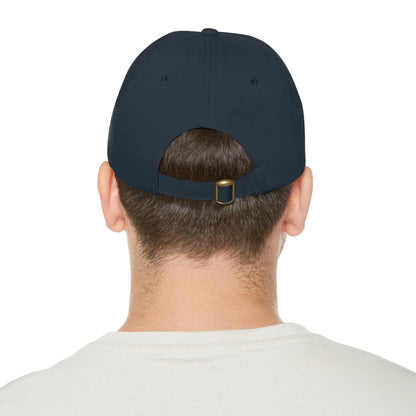4th of July Dad Hat with Leather Patch - Patriotic Cap for Independence Day