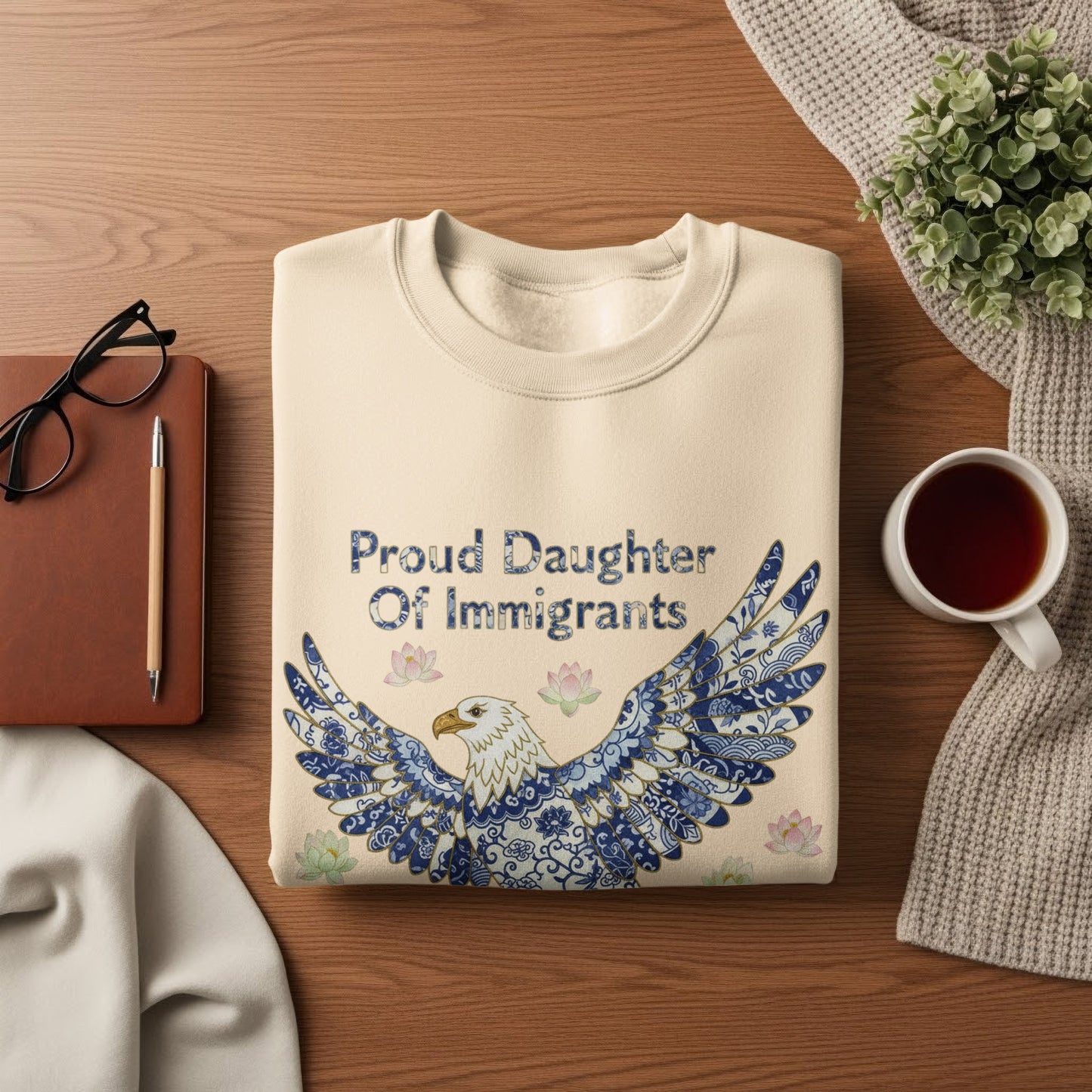 Proud Daughter Of Immigrants Graphic Apparel