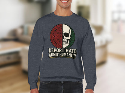 Deport Hate Admit Humanity sweatshirts product