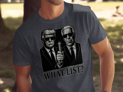 What List Graphic Novelty T-shirt product type