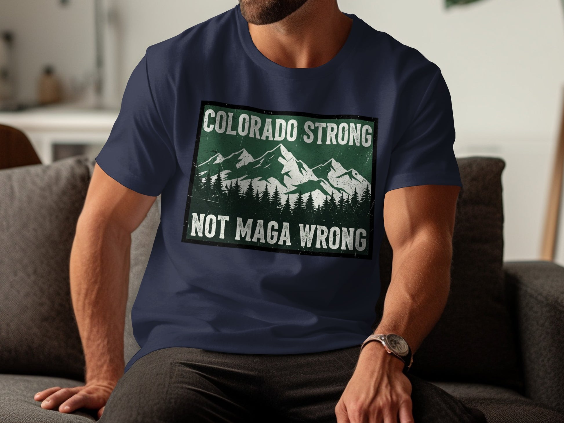 Colorado Strong Not Maga Wrong T-shirt product type