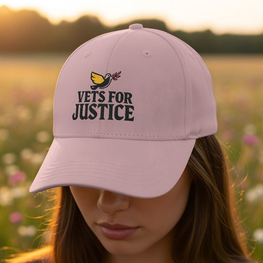 Vets for Justice Embroidered Baseball Cap product type