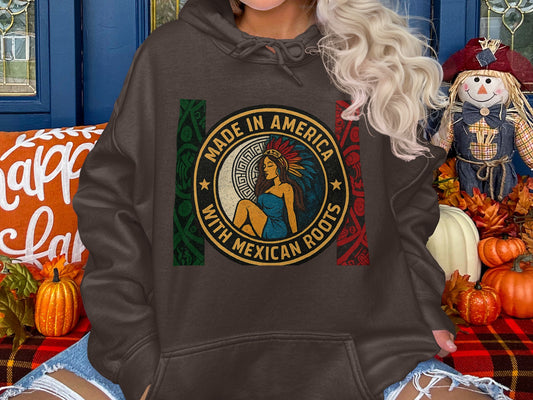 Made in America With Mexican Roots Hoodie product type