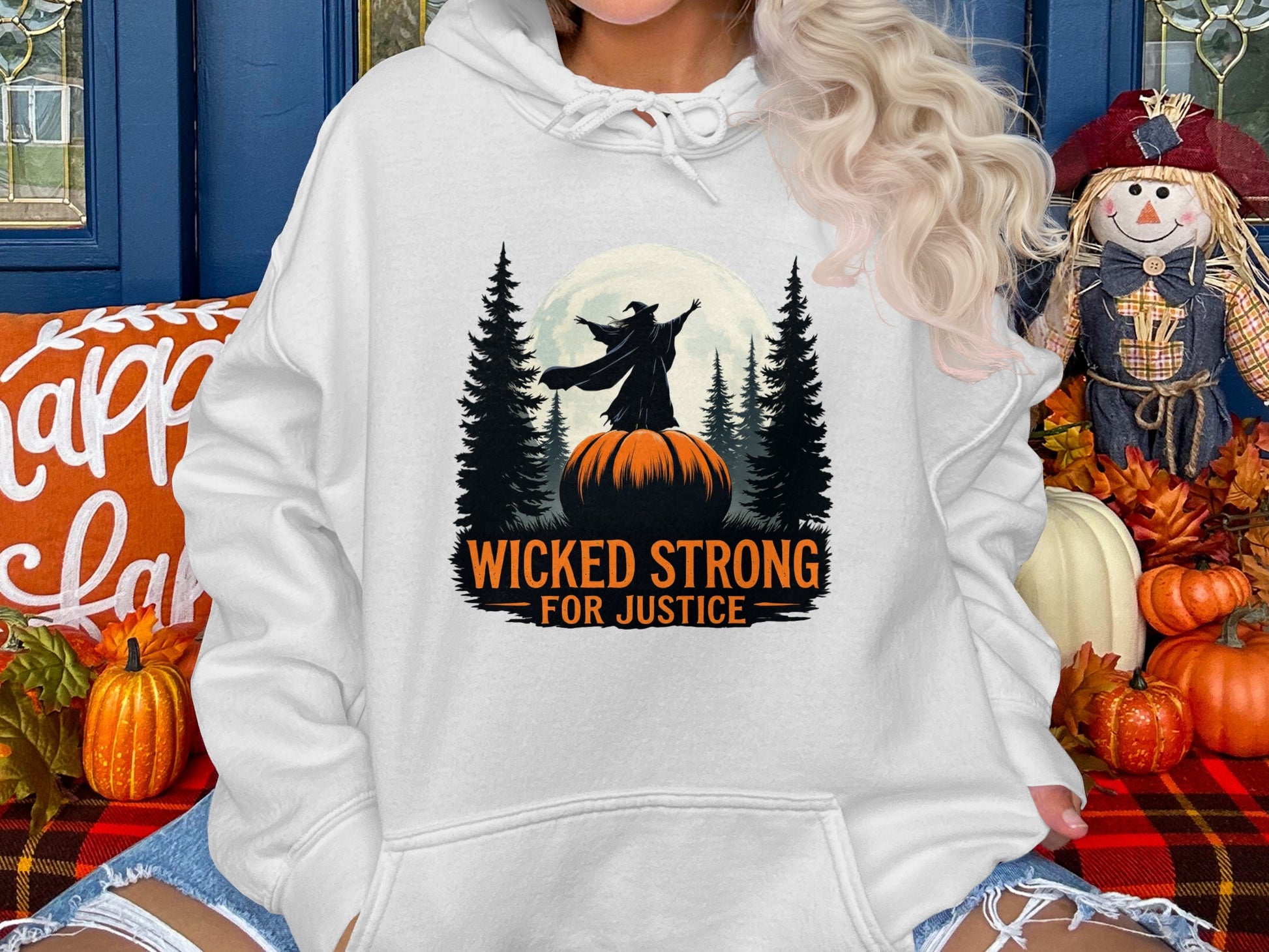 Wicked Strong for Justice Hoodie Product