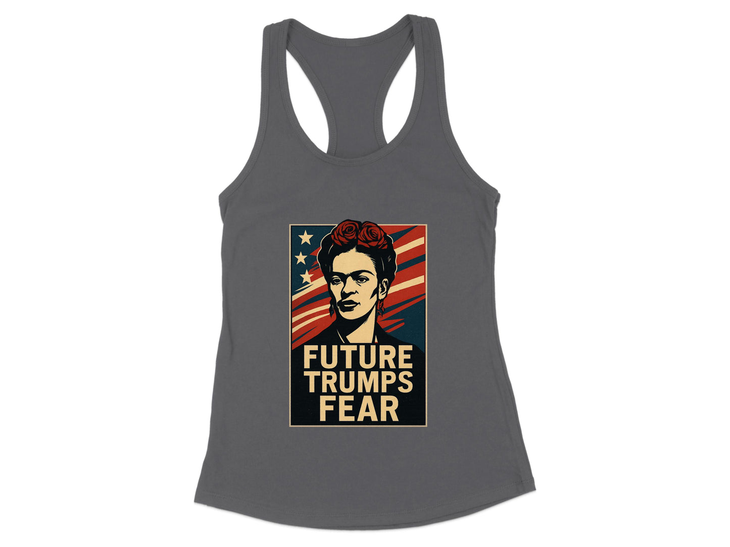 Future Trumps Fear Graphic Tank Top product
