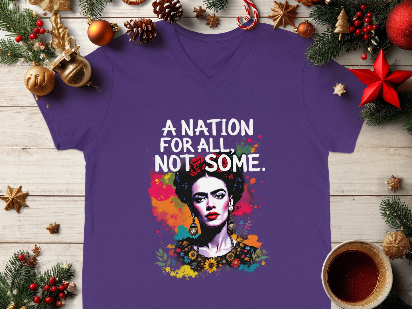 A Nation For All Not Some graphic tee
