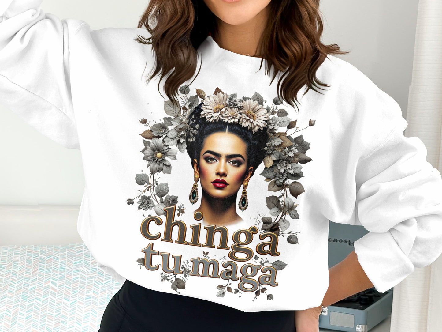 Chinga Tu Maga Graphic Sweatshirt for Fashion Lovers