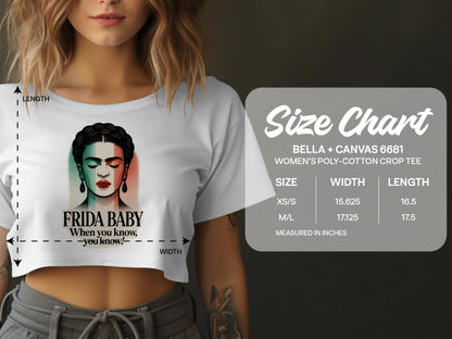 Frida Baby When You Know You Know Crop Tee product