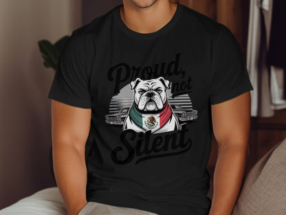 Proud Not Silent Bulldog Graphic T-shirt product type
