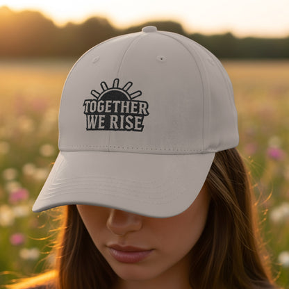 Together We Rise Embroidered Cap product type